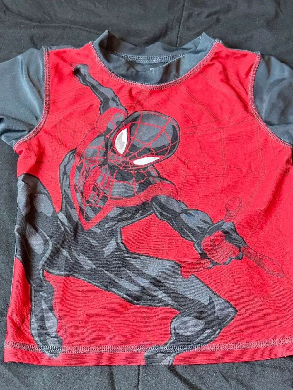 Spider-Man swim shirt